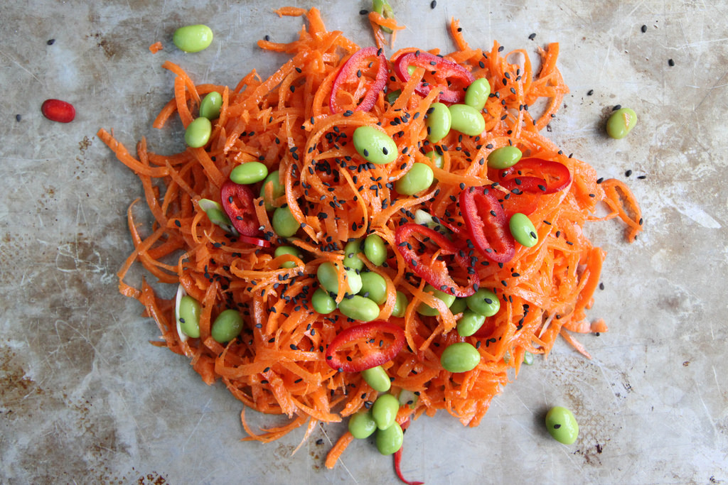 Carrots with Chilli Vinaigrette