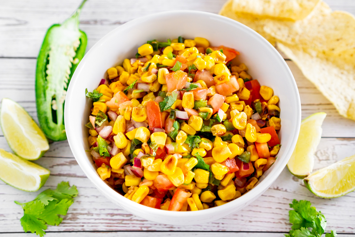 Charred Corn Salsa