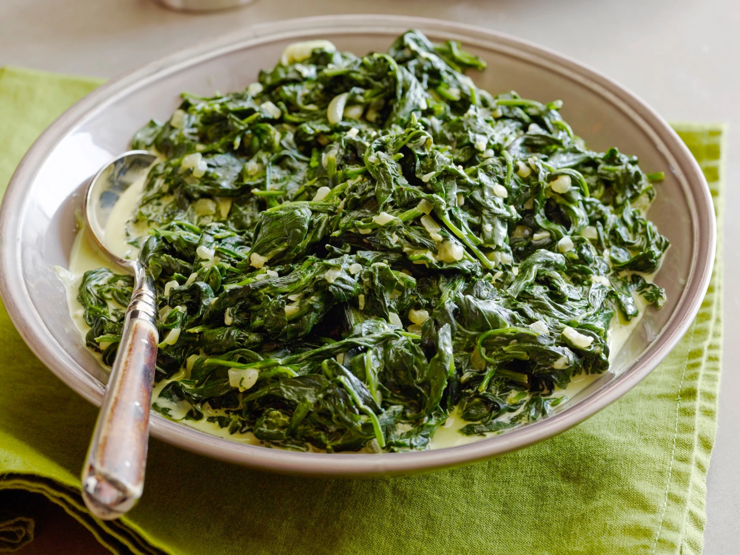 Out Wearing'd Creamed Spinach
