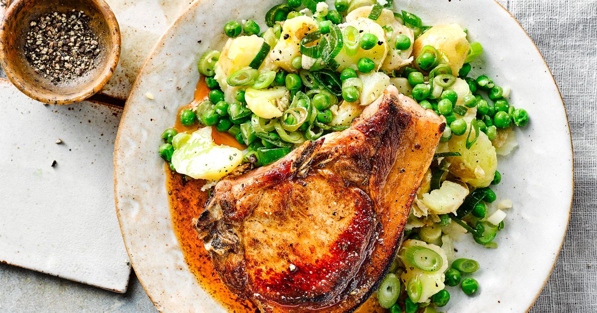 Pork Chop with Paprika Butter