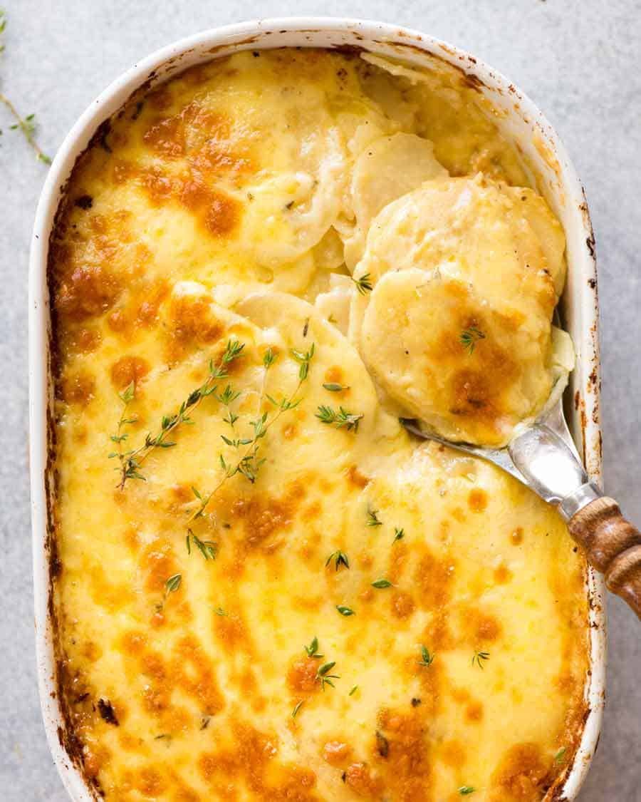 Potato Dauphinos