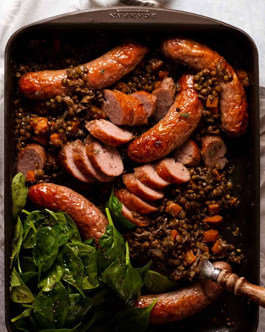 Sausage Lentils